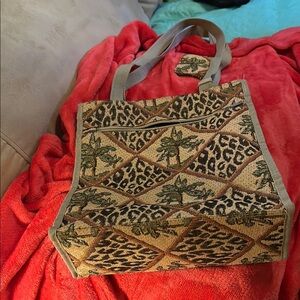 Animal Print Tote Bag